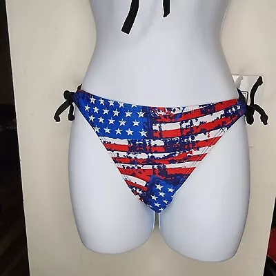 Swimwear Only Bottom Sexy Bikini Thong Woman Size Medium Swimsuit • $4.95