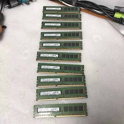 Samsung DDR3 RAM 8 GB PC3L-12800E ECC M391B1G73BH0-YK0 Unbuffered #RM32 • $22.10