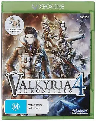 Valkyria Chronicles 4 Legendary Edition RPG Strategy Game Microsoft XBOX One XB1 • $39