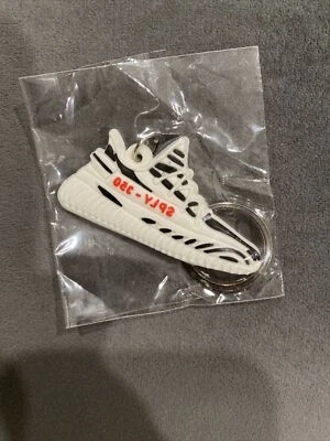 $9.99 • Buy Adidas Yeezy Boost 350 V2 Beluga Gray Mini Silicon Key Chain NEW Original Pack