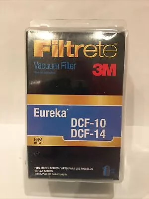 3M Filtrete Eureka DCF-10/DCF-14 HEPA Vacuum Filter 430 Series T7800B New Box 6 • $6.50