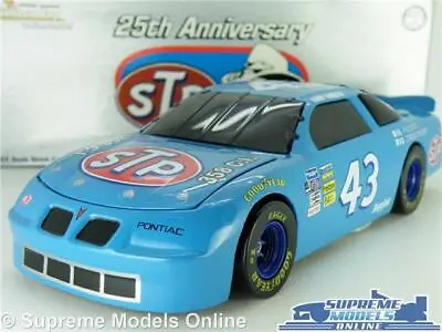 Nascar Model Stock Car Pontiac Bobby Hamilton 1:24 Blue 43 Action Racing 1972 K8 • £34.99