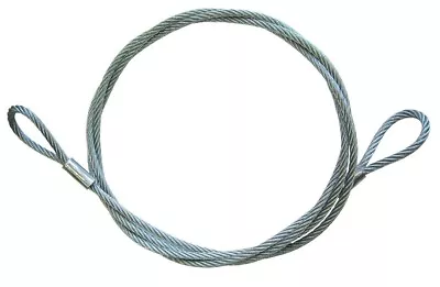 £30.98 • Buy Stainless Steel Wire Rope Strop Sling With Loop Each End Choose Size & Length
