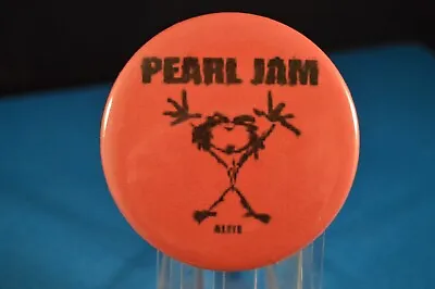 PEARL JAM Lot Of 5 BUTTONS   Alive  Pins Badges  ROCK Grunge MUSIC  2 1/4   Band • $10.79