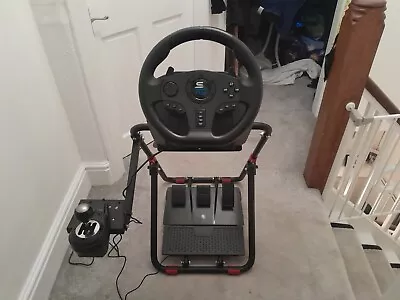 Car Simulator With Sterling Wheel Peddels And Gear Box  • £350