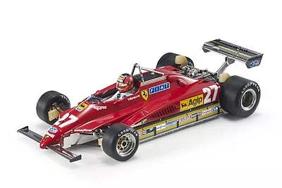 1:18 GP Replicas GPR 019AWDF Gilles Villeneuve Ferrari 126C2 Belgian GP 1982 • $410.29