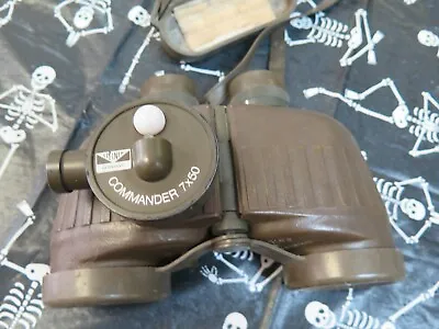 Steiner 7x50 Commander Binoculars With Compass - OLIVE - VINTAGE ITEM!!!! • $325