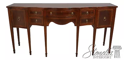 62857EC: HICKORY CHAIR Federal Style Extra Long Mahogany Sideboard • $3195