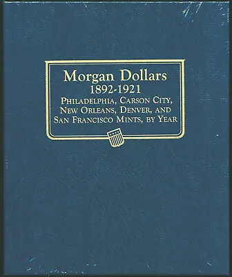 Whitman Classic Coin Album 9129 Morgan Dollar #2 1892-1921  Book  $1 • $23.37