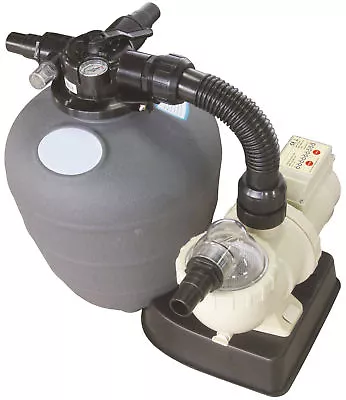 Small Swimming Pool Filter & Pump Combo 0.2hp Pump With Timer & 13  Filter • £270.99