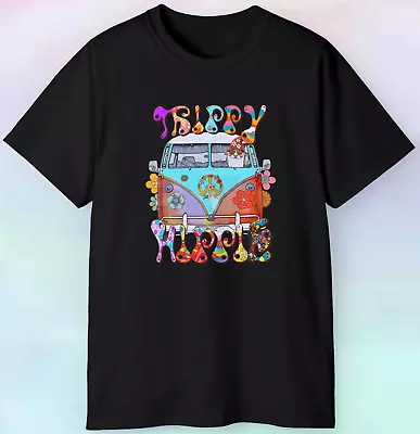 Trippy Hippie Peace Sign Shirt | Colorful Peace Love Graphic Tee | Sizes S-5XL • $23.25