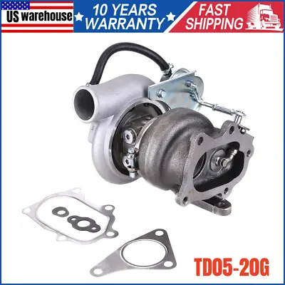 Turbo Charger For Subaru Impreza Wrx/sti Ej20 Ej25 2002-2006 2005 Td05 20g • $156.92