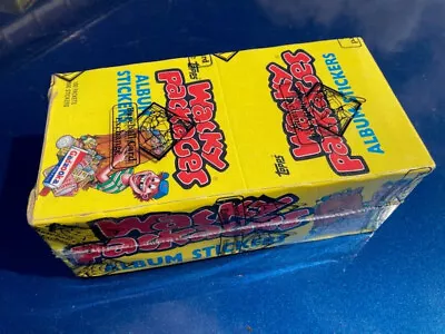 1986 Topps Wacky Packages ALBUM STICKERS Unopened Wax Box 100 Sealed Packs BBCE • $399.99