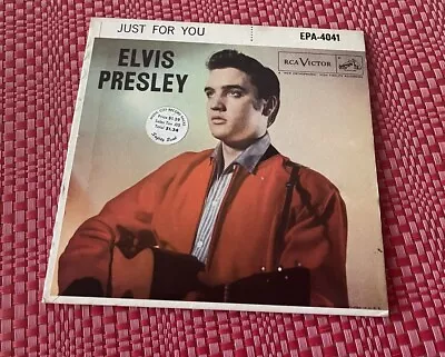 ELVIS PRESLEY 1957 JUST FOR YOU EPA-4041 Near Mint Price Tag!!!! • $19.50