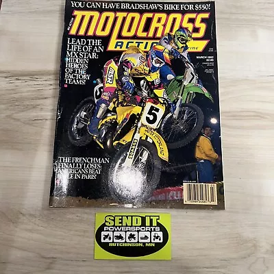 Motocross Action March 1992 Magazine • $19.99