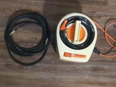 Vintage Black & Decker Air Compressor No. 7759 W/ Extention Hose Tested Works 🔥 • $55.99