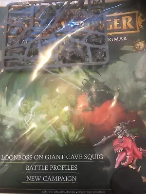 ⚔️⚔️ Warhammer Stormbringer Issue 51 LoonBoss On Giant Cave Squig ⚔️⚔️ • £13