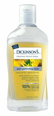 $12.99 • Buy Dickinson's Original Witch Hazel Pore Perfecting Toner 100% Natural 16 Oz Bottle