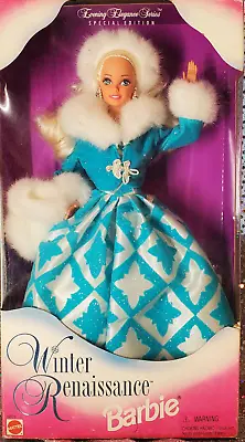 Mattel 1996 Winter Renaissance Barbie Evening Elegance Series Special Edition • $19.90