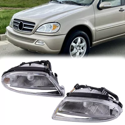 2Pcs Fog Light Lamp Assembly For Mercedes W163 ML320 ML350 ML430 ML500 RH + LH • $42.29