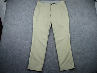 Under Armour Pants Adult 38x34 Khaki Golf Chino Performance UA Match Play Mens • $19.25