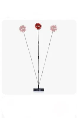 $24.99 • Buy Garage Car Stoppers Indicator LED Stop Sign For Garage Parking Assist (1-Pack)