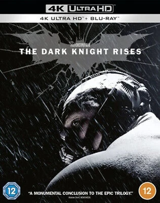 £9.49 • Buy BATMAN: The Dark Knight Rises (2012) (4K ULTRA + BLU RAY) 3 DISC SET VERY GOOD
