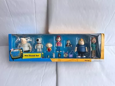 Bnib Mezco Toyz Family Guy Series Mini Boxed Set Toy 7 Action Figures • £84.99