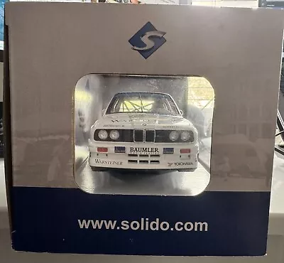 BMW E30 M3 DTM 1992 1:18 Scale Solido - Norisring Joachim Winkelhock Germany • $30.53