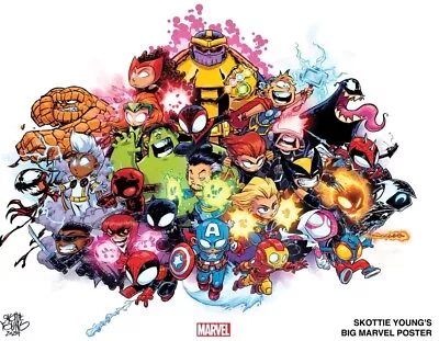 Skottie Young Big Marvel Variant Set Complete 28 Coves Collection PRESALE 06/26 • $104.99