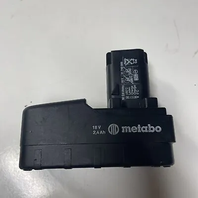 £20 • Buy Metabo 18V 2.4Ah Ni-Cd Tool Battery AKKU 31740000