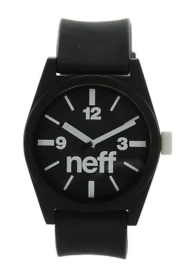 NIB Neff Daily Mens Analog Watch Black And White 5 ATM  43mm • $19.99