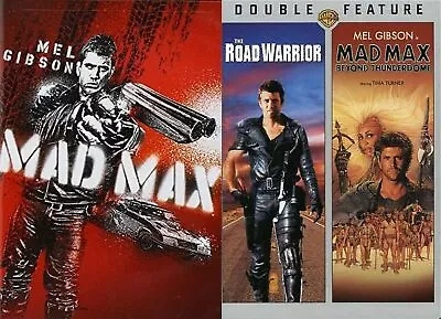 Mad Max Road Warrior Thunder Dome Trilogy 3 Movie Set (DVD) • $14.99