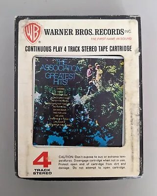 RARE 1968 The Association 'Greatest Hits' 4-Track Tape Cartridge Stereo Pop Rock • $9.99