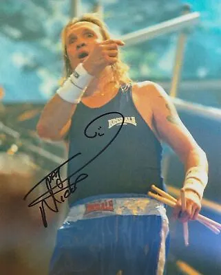 Nicko Mcbrain Signed Iron Maiden 8x10 Photo 9 • $136.76