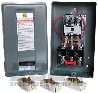 Square D Electric Magnetic Motor Starter Control 7.5hp 230v 3ph 8911dpsg23v09 • $279.95
