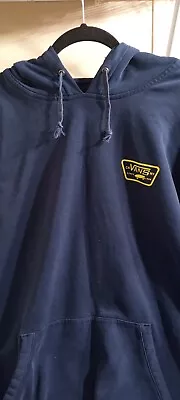 VANS Street Style Long Sleeve Hoodie Pullover Sweatshirt Mens Size XL Retro • $18.36