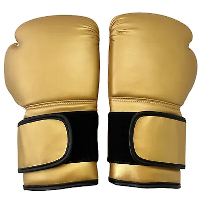 £39.99 • Buy Boxing Gloves And Focus Pads Set Sparring Bag Hook Jab Gym Training MMA Adults