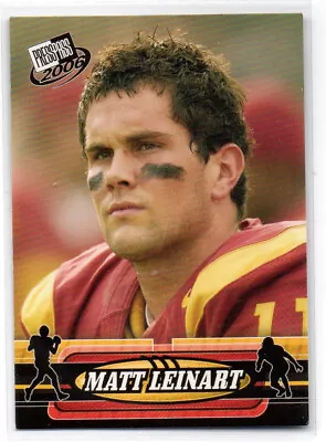 2006 Press Pass Wal-Mart Exclusive Matt Leinart USC Trojans #4A • $1.99