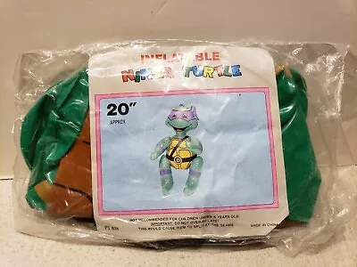 Nos Inflatable 20  Tmnt 1989  Donatello Carnival Prize Toy Vtg Rare Retro  • $42.14