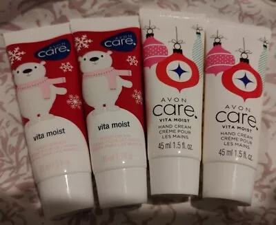 AVON VITA MOIST HAND CREAM HOLIDAY 4 Tubes 1.5 - FAST SHIPPING • $39.99