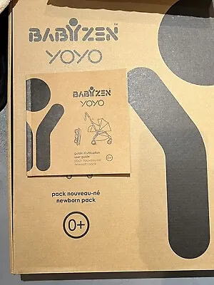 Babyzen Yoyo 0+ Newborn Pack - Black - Box • £110