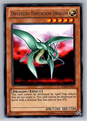 Different Dimension Dragon Yugioh Duelist Pack Kaiba Rare DPKB-EN014 • $0.99