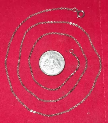 £0.99 • Buy (Not Scrap 9ct Gold) Solid 925 Sterling Silver Chain Necklace Hallmarked