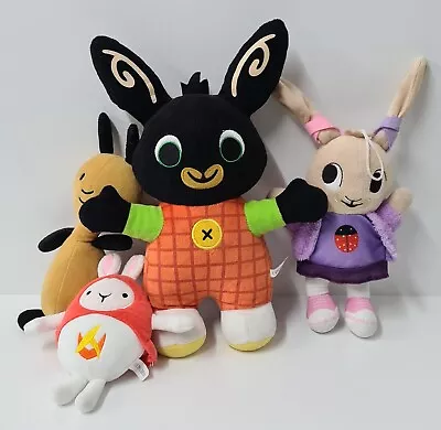 Bing Bunny Plush Bundle X4 Coco Rabbit Flop Hoppity Pre-Owned Acceptable • $33.96