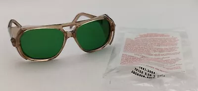 Vintage New Old Stock ADEN Safety Glasses W/ Side Shields Green Lens Very Cool! • $19.50