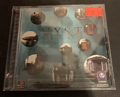 Myst PS1 PlayStation 1 Black Label - Complete CIB TESTED • $30