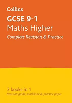 GCSE Maths Higher Tier All-in-One Revision And Practice (Collins GCSE Revision • £2.51