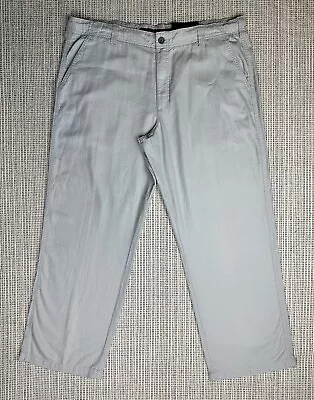 NWT Marc Anthony Slim Mens Size 40x30 Beige High Rise Pants Drawstring Pockets • $31.99