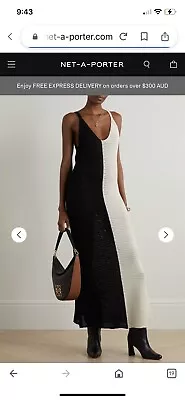 $280 • Buy Zimmerman Clover Two Toned Crochet Midi Dress Size OP
